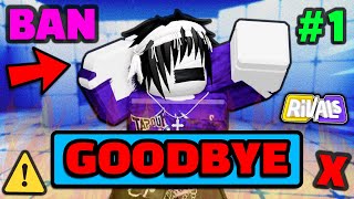 The #1 PLAYER got BANNED... (Roblox Rivals News) | Very Sad