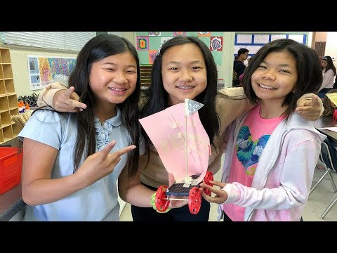 Grade 6 Drop 'N Build Challenge - Wind-powered Cars