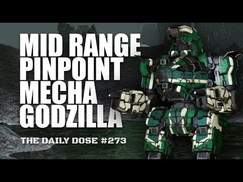 Mid Range Pinpoint Mecha Godzilla - Annihilator ANH-1A - Mechwarrior Online The Daily Dose #273