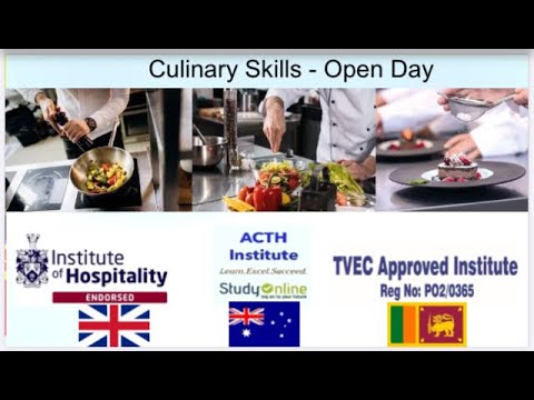 Culinary Skills Open Day Seminar
