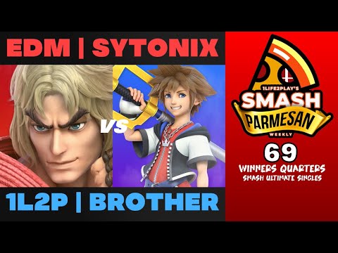 EDM  Sytonix vs 1L2P  Brother - Smash Ultimate Singles Winners Quarters Smash Parmesan 69 - Ken vs S
