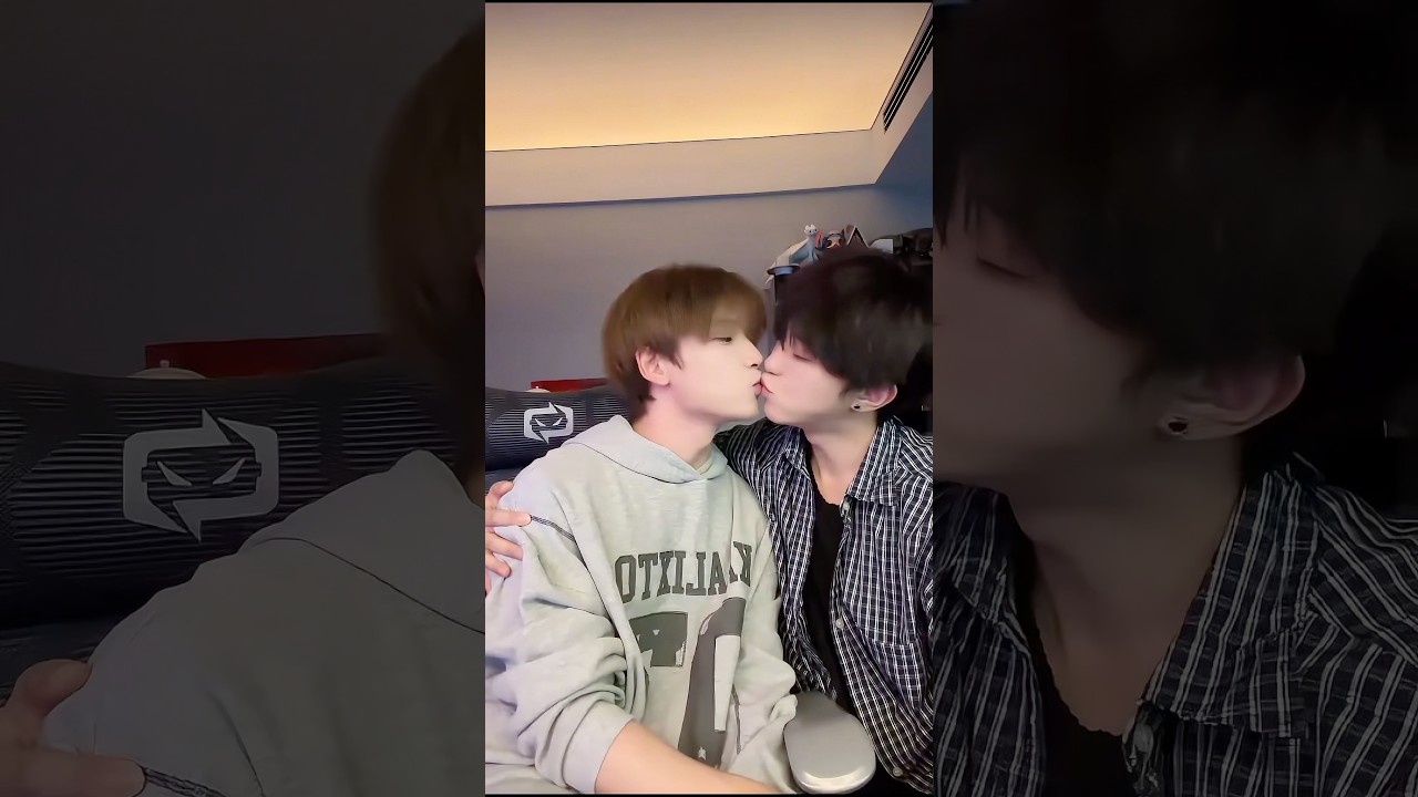 【BL】キス切り抜き  杰麟CP② #ゲイカップル #bl #blchina