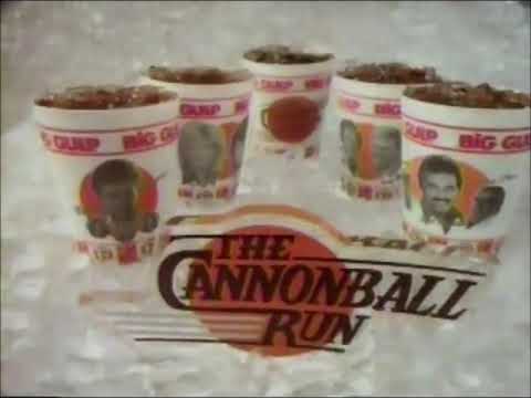 1981 7-Eleven The Cannonball Run cup radio commercial