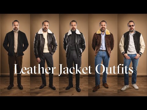 Styling Leather Jackets Is Hard - How’d I Do?