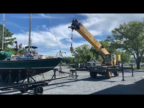 S/V SeaSprite Refit - Pulling the Mast