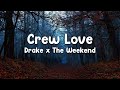 Crew Love  - Drake (ft. The Weekend) (Lyrics)