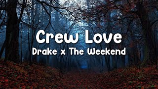 Crew Love  - Drake (ft. The Weekend) (Lyrics)