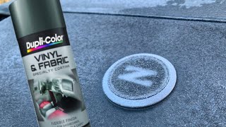 Painting The Carpets In My 300ZX! Dupli-Color Fabric Spray Review