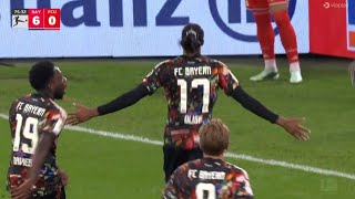 Bayern Munich vs Union Berlin 7-0 Michael Olise, Harry Kane, Jamal Musiala & Saibari score in win