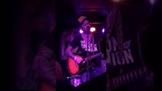 Brendan Kelly - Unicorn Odyssey live acoustic Falcon cover at FEST 17 High Dive Gainesville Florida