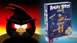 ANGRY BIRDS in SPACE Game by Mattel. Total Destruction!