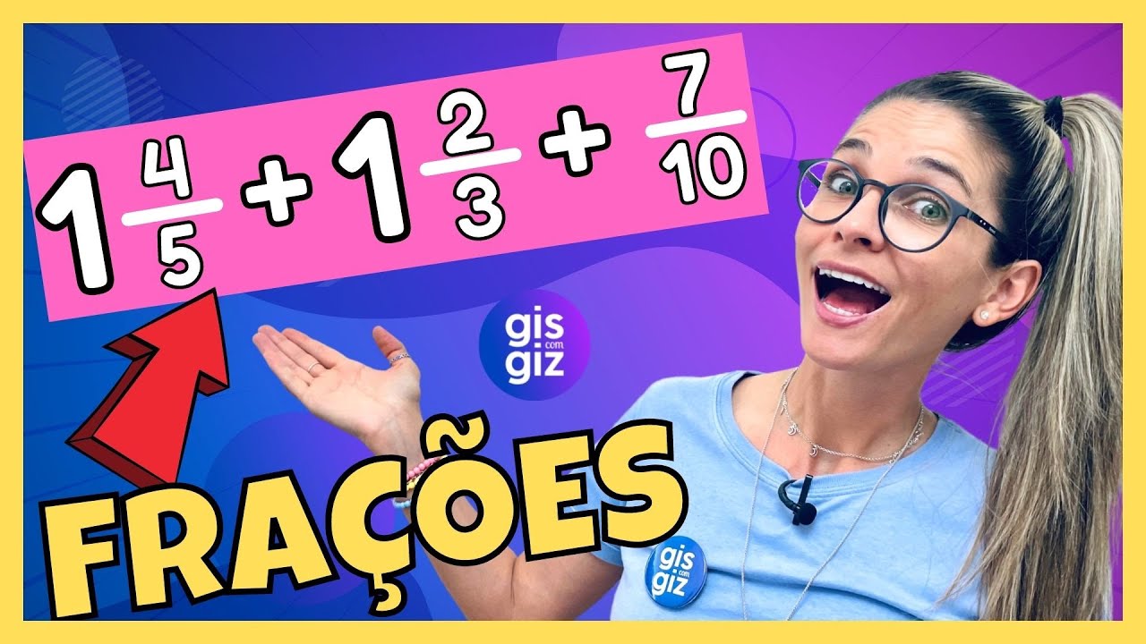 MATEMÁTICA BÁSICA - Como transformar uma FRAÇÃO em NÚMERO MISTO \Prof. Gis/ /Matemática Básica
