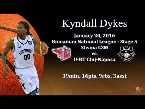 Kyndall Dykes vs. Steaua CSM - Jan 20, 2016