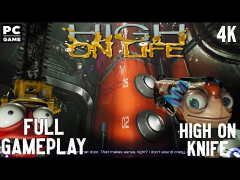 High On Life - High on Knife DLC Full Gameplay Walkthrough 4K PC Game No Commentary
