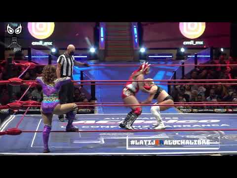 Amazonas del CMLL: Vaquerita, La Guerrera y Princesa Sugehit Vs Reina Isis, Metálica y La Seductora