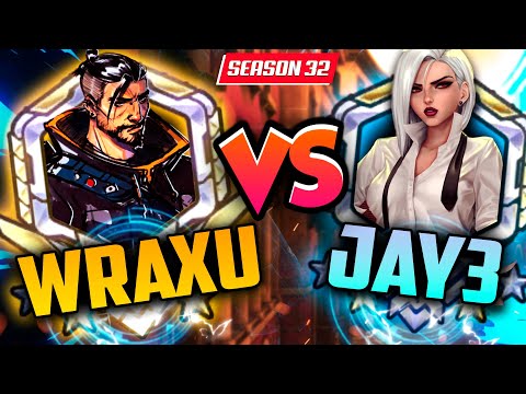 Wraxu Hanzo VS Jay3 Ashe and Hanzo! [ Overwatch Season 32 Top 500 ]