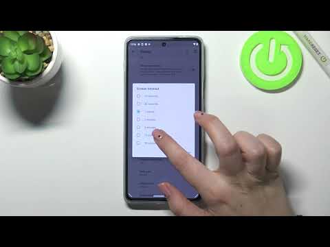 How to Change Screen Timeout on MOTOROLA Edge 20 Pro - Adjust Screen Timeout
