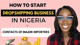 How To Start A Profitable Dropshipping Business in Nigeria || Contacts of Suppliers