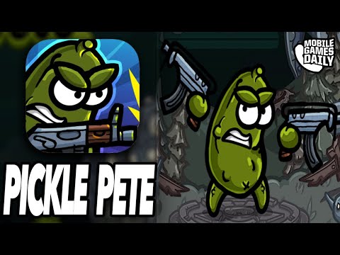 PICKLE PETE: Survival RPG Gameplay Trailer - A High Octane Roguelike Game For Mobile (iOS, Android)