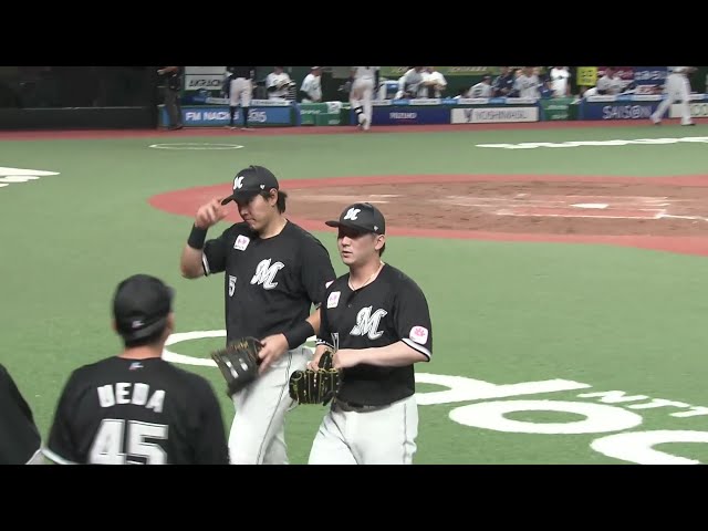 【7回裏】マリーンズ・小野郁 速球で2者連続空振り三振を奪う!! 2025年9月29日 埼玉西武ライオンズ 対 千葉ロッテマリーンズ