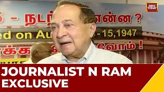 Journalist N Ram Exclusive: ‘Involvement Of Mountbatten & Rajaji In Sengol Ceremony Is Made Up’