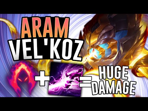 VEL'KOZ does CRAZY DAMAGE so easily! - Vel'koz ARAM - League of Legends
