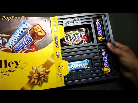 Medley Of Premium Chocolate collection // collection Box  Galaxy, M&Ms, Bounty, Snickers Chocolate
