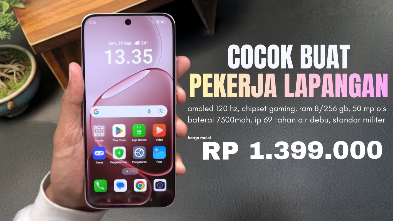 KELEWAT AWET‼️RAM 8/256 GB, 7300MAH | HP UNTUK PEKERJA LAPANGAN TERBARU AKHIR TAHUN 2025