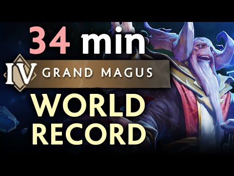 34 min WORLD RECORD on HARDEST DIFFICULTY — Aghanim's Labyrinth WIN