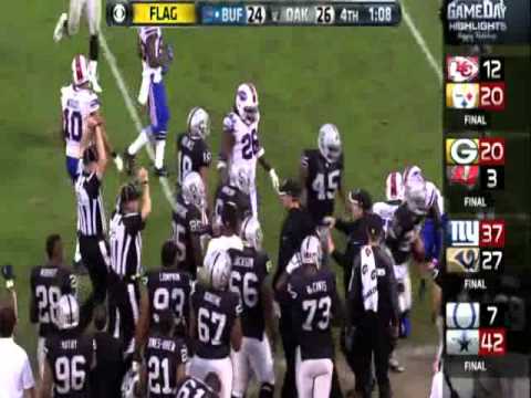 WEEK16:BILLS vs Raiders highlights