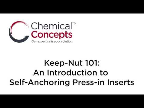 Keep-Nut 101:An Introduction to Self-Anchoring Press-in Inserts