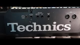 Video thumbnail for Technics KN 200 (sound demonstration) by Keyboards - review - repair
