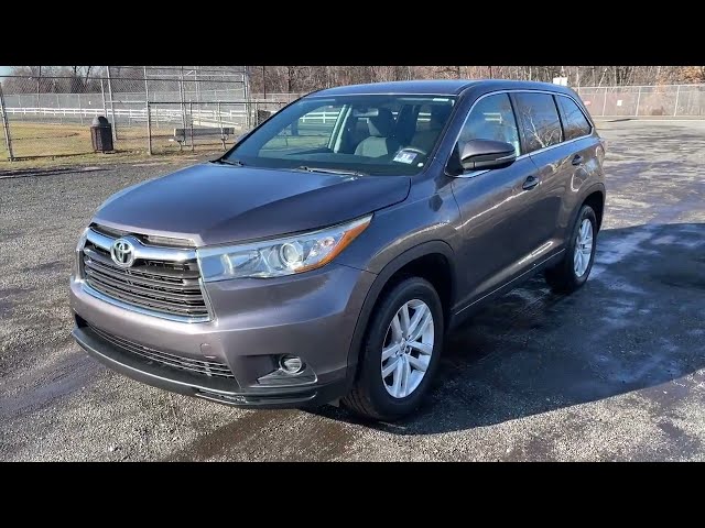2015 TOYOTA HIGHLANDER For Sale