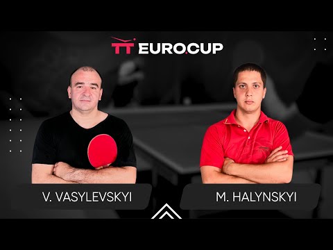 10:20 Viktor Vasylevskyi - Mykola Halynskyi 07.05.2024 TT Euro.Cup Ukraine Elite. TABLE 3