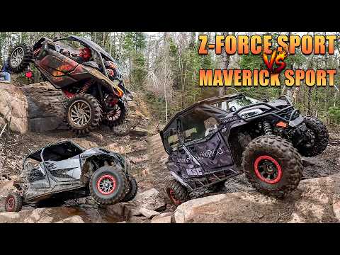 Will it hold up? CFMOTO Z-Force 950 Sport 4 VS Can-Am Maverick Sport Max: Round 1 - SXS Trail Ride
