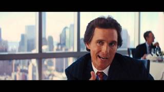 Wolf Of Wallstreet Matthew McConaughey FULL SCENE 