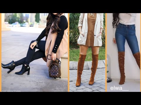 OUTFITS CON BOTAS ♥️ 2021 #OUTFITSINVIERNO #ATUENDOSCONBOTAS Ideas para vestir con Botas