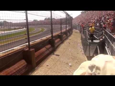 Indy 500, 2015 Tony Kanaan CRASH