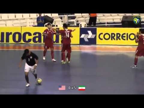 USA 0 - 8 IRAN - VII Grand Prix de Futsal 2011 - Manaus(AM)