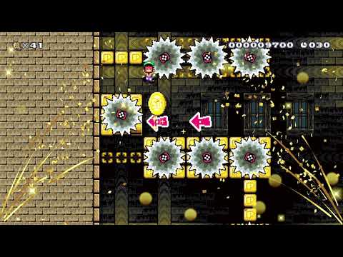 ★Lightning Saw Speedrun 3★ by Hoopa64 🍄 Super Mario Maker 2 ✹Switch✹ #ayy