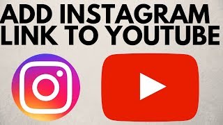 How to Add an Instagram Link to your YouTube Channel