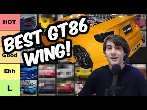 GT86 and BRZ Aero Wing Tier List