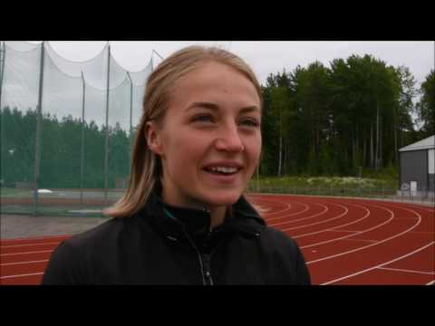 Eveliina Määttänen valmiina nuorten EM-kisoihin