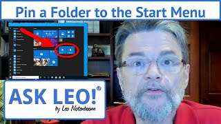 Pin a Folder to Your Start Menu in Windows 10
