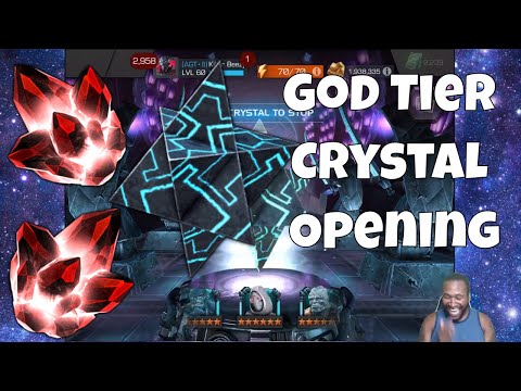 God Tier 6 Star & Double 5 Star Crystal Opening  l  Marvel Contest Of Champions