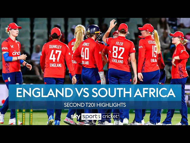 Sarah Glenn takes FOUR wickets in England win! | England vs South Africa | T20I Highlights