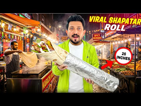 Trying Every Viral Shapatar Roll in Karachi To Find The Biggest and Best 1 ✨