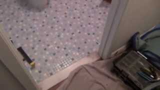 preview picture of video 'Bathroom Englishtown NJ BEFORE Kaye Remodeling'