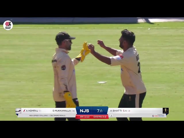 MiLC Super Eights Highlights | Baltimore Royals vs New Jersey Stallions | Royals Win by 7 Wickets