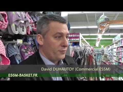 ESSM Le Portel en dédicace à Intermarché